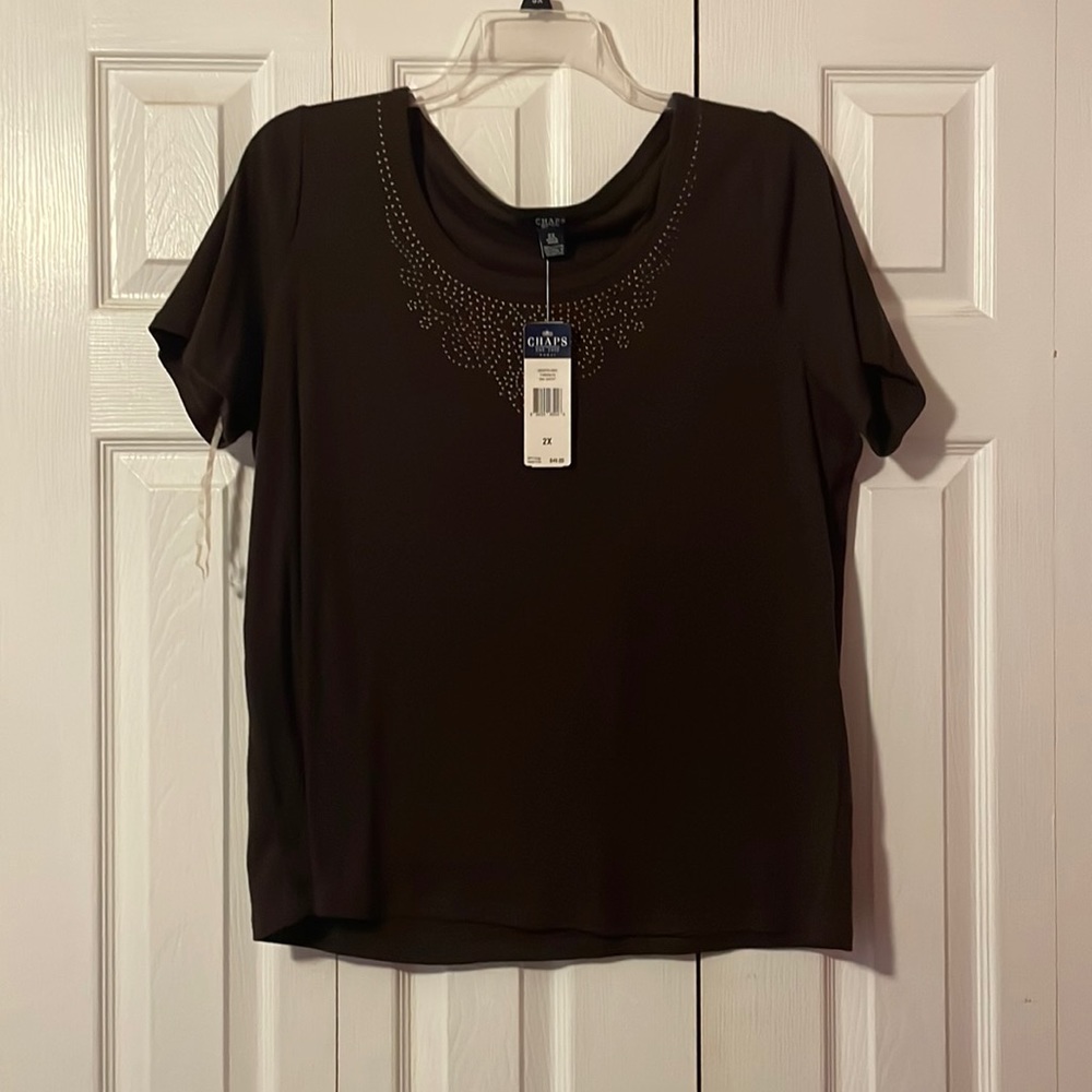 Brown Blouse from Chaps